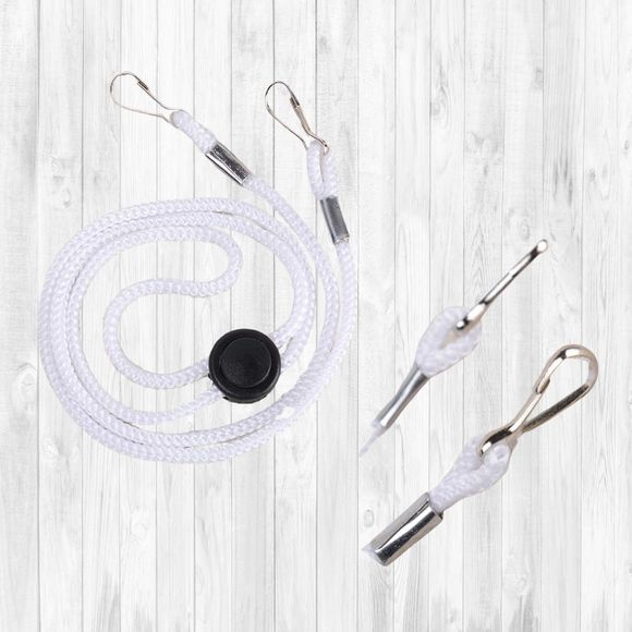 Lace Face Mask with Lanyard, Fancy Mask - Picture 8 of 10